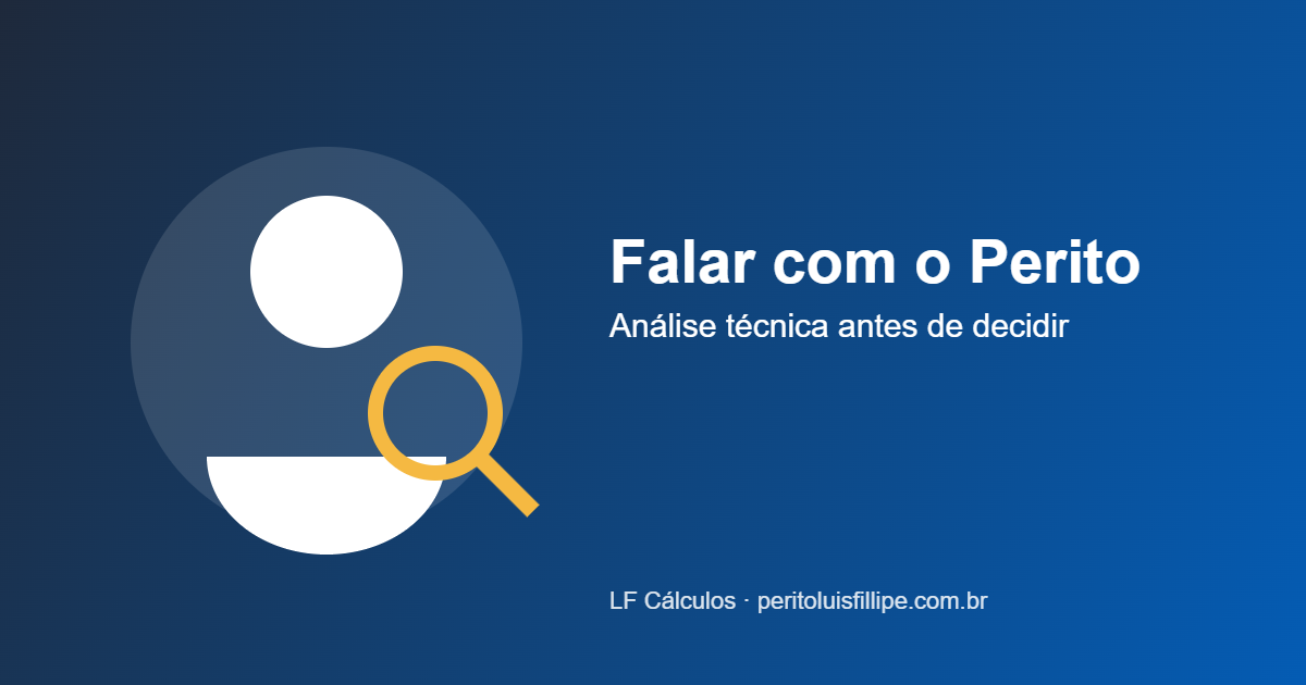 Falar com o perito: análise técnica de contrato bancário